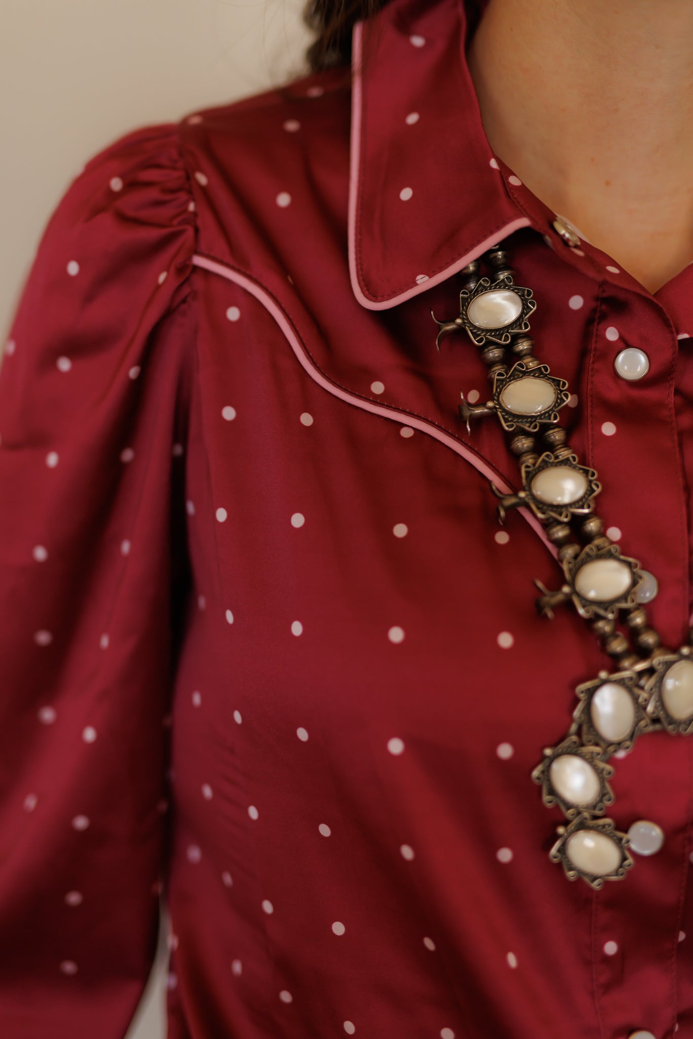 HH2725 BERRY POLKA DOT SINGLES