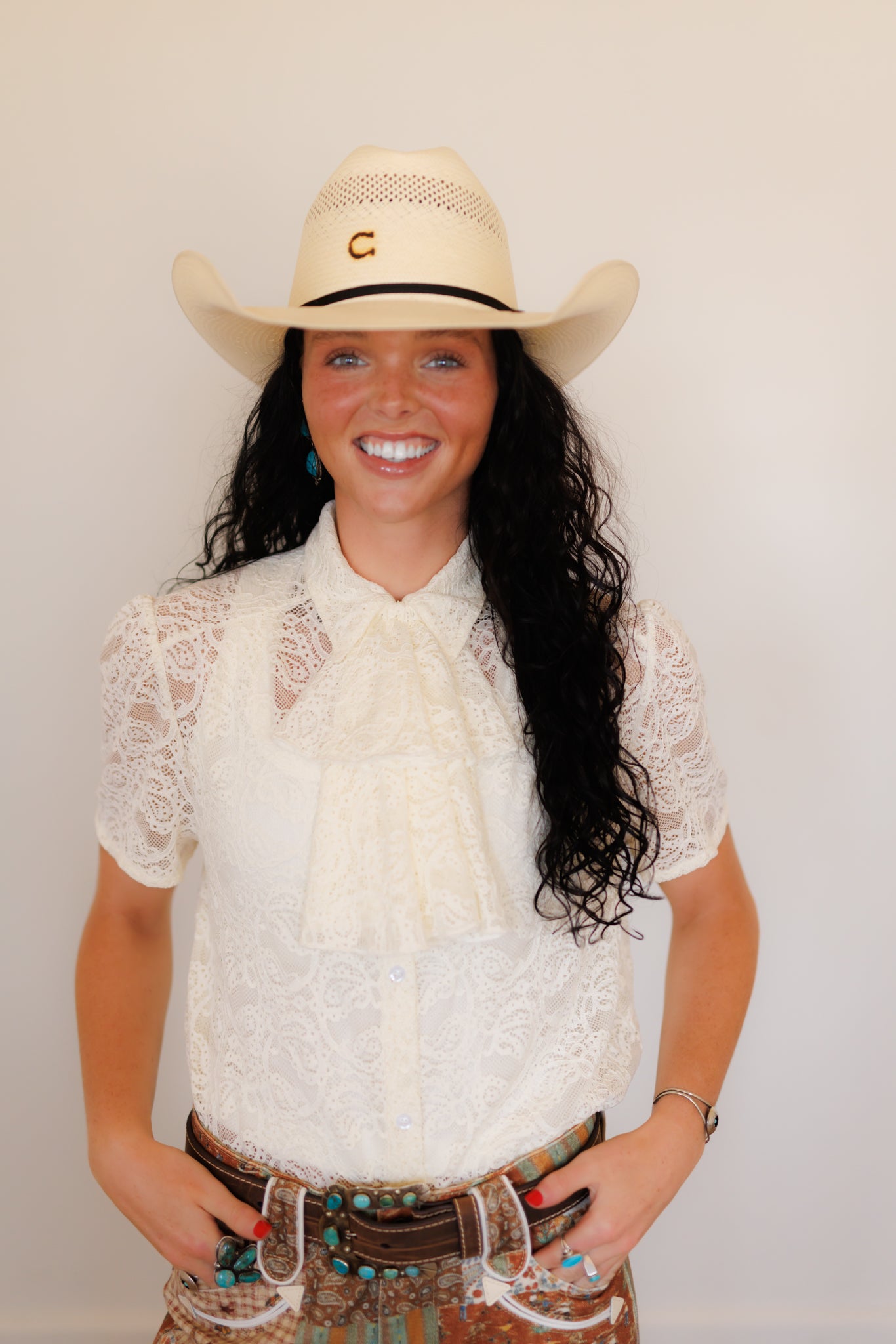 CREAM LACE HH179