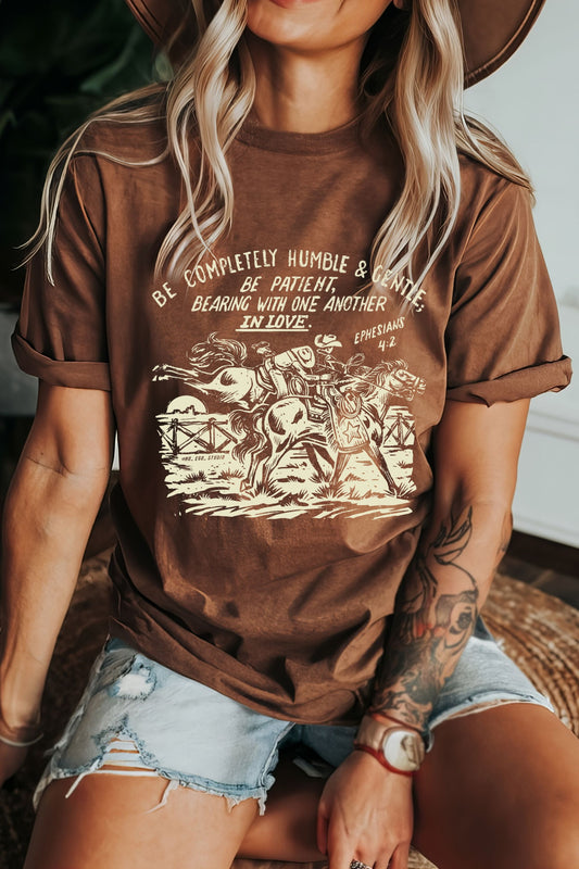 HH202 EPHESIANS 4:2 VINTGE BRWN