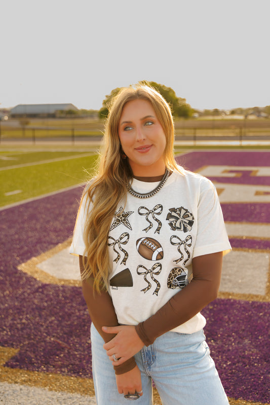 HH1717 LEOPARD CHEER & FOOTBALL