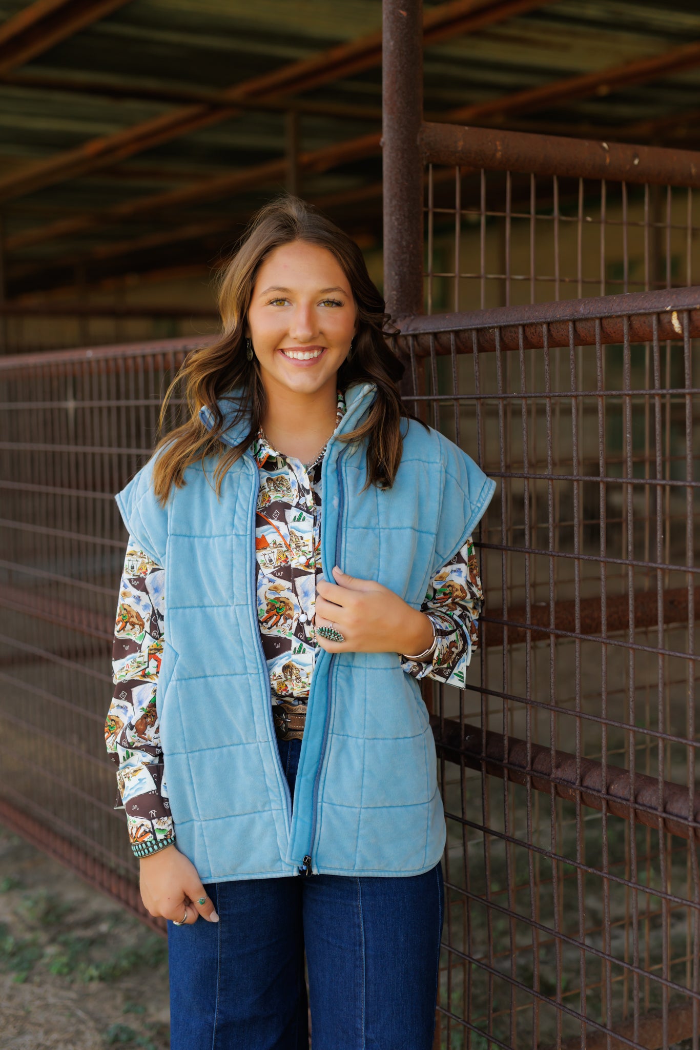 Vest, Chambray HH1169 (Pack OF 7)