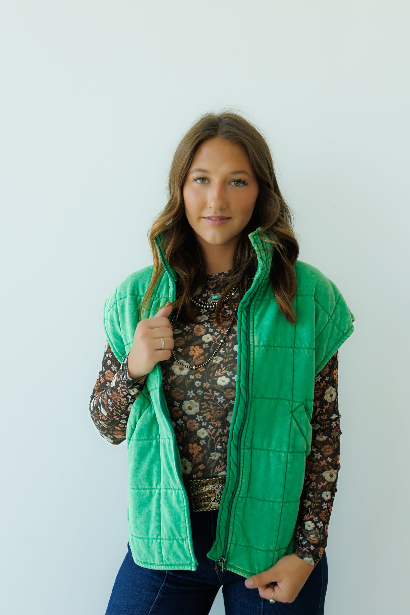 Vest, Green HH1169 (Pack OF 7)