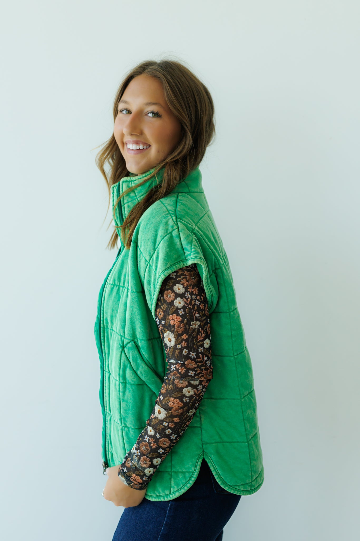 Vest, Green HH1169 (Pack OF 7)