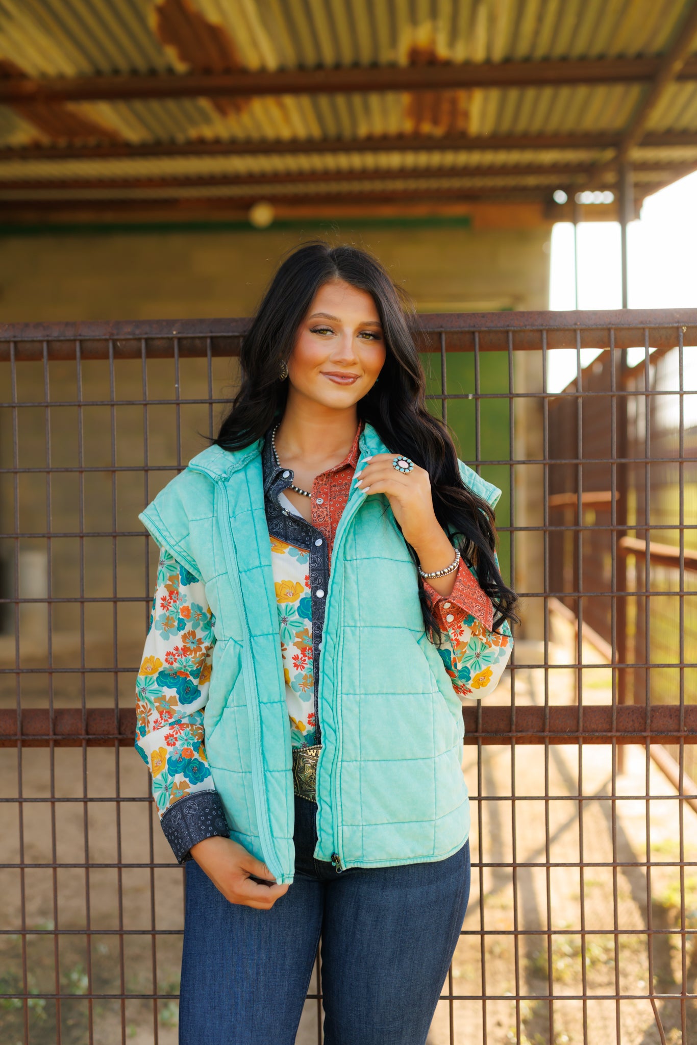 Vest, Teal HH1169 (Pack OF 7)