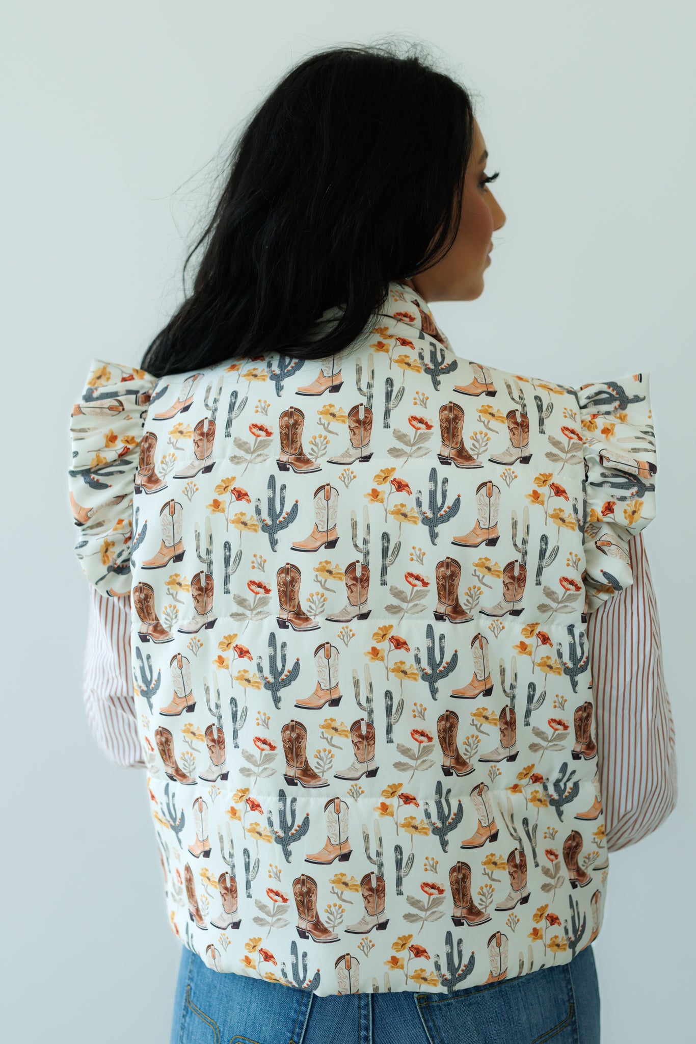 Vest, Desert Floral HH1171 (Pack OF 7)