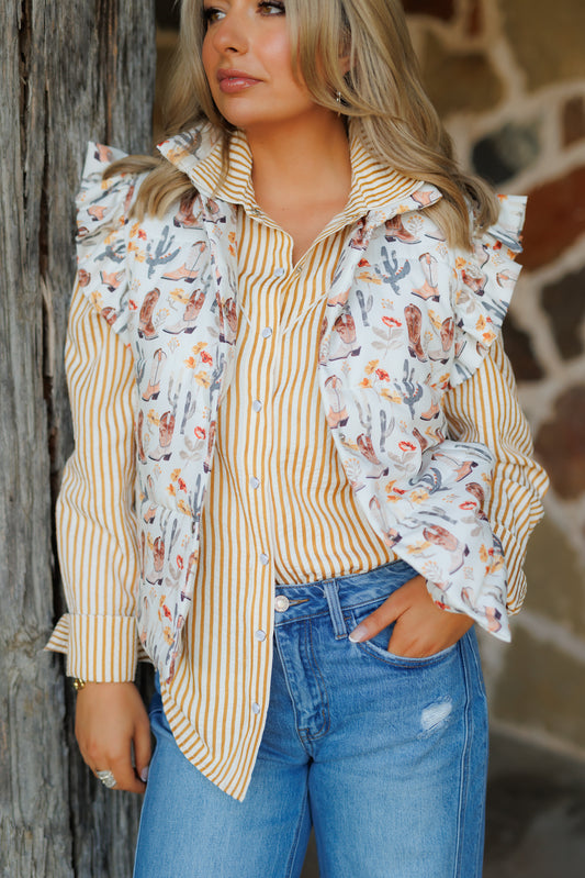 Vest, Desert Floral HH1171 (Pack OF 7)