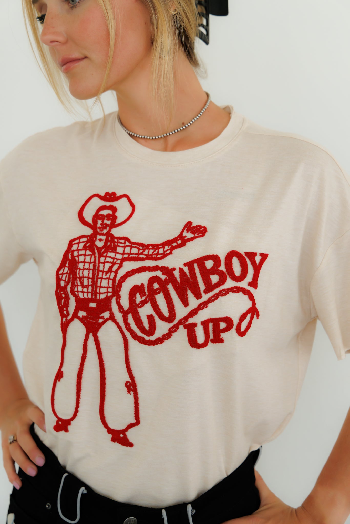 T-Shirt, Cowboy Up HH1412 (Pack of 7)