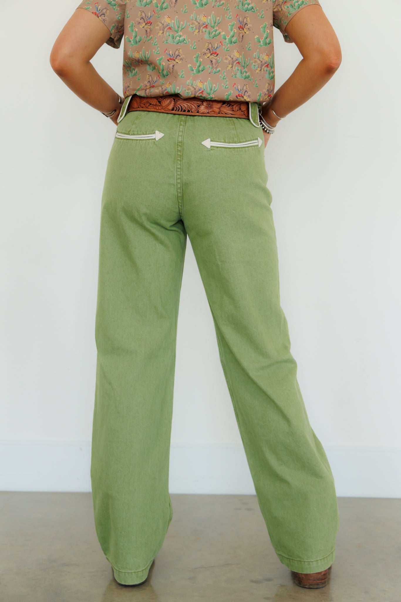 Pants, Olive Smiley Denim HH8800(Pack of 7)