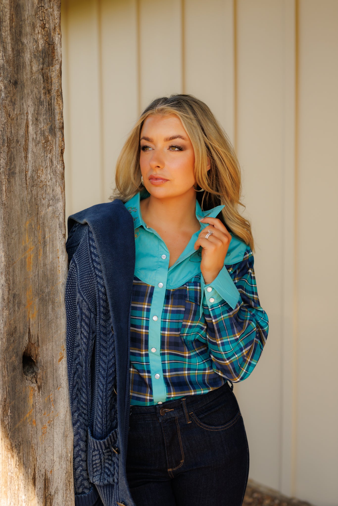 Pearl Snap, Embroidery Butterfly Hat LS 2709 (Pack of 7)