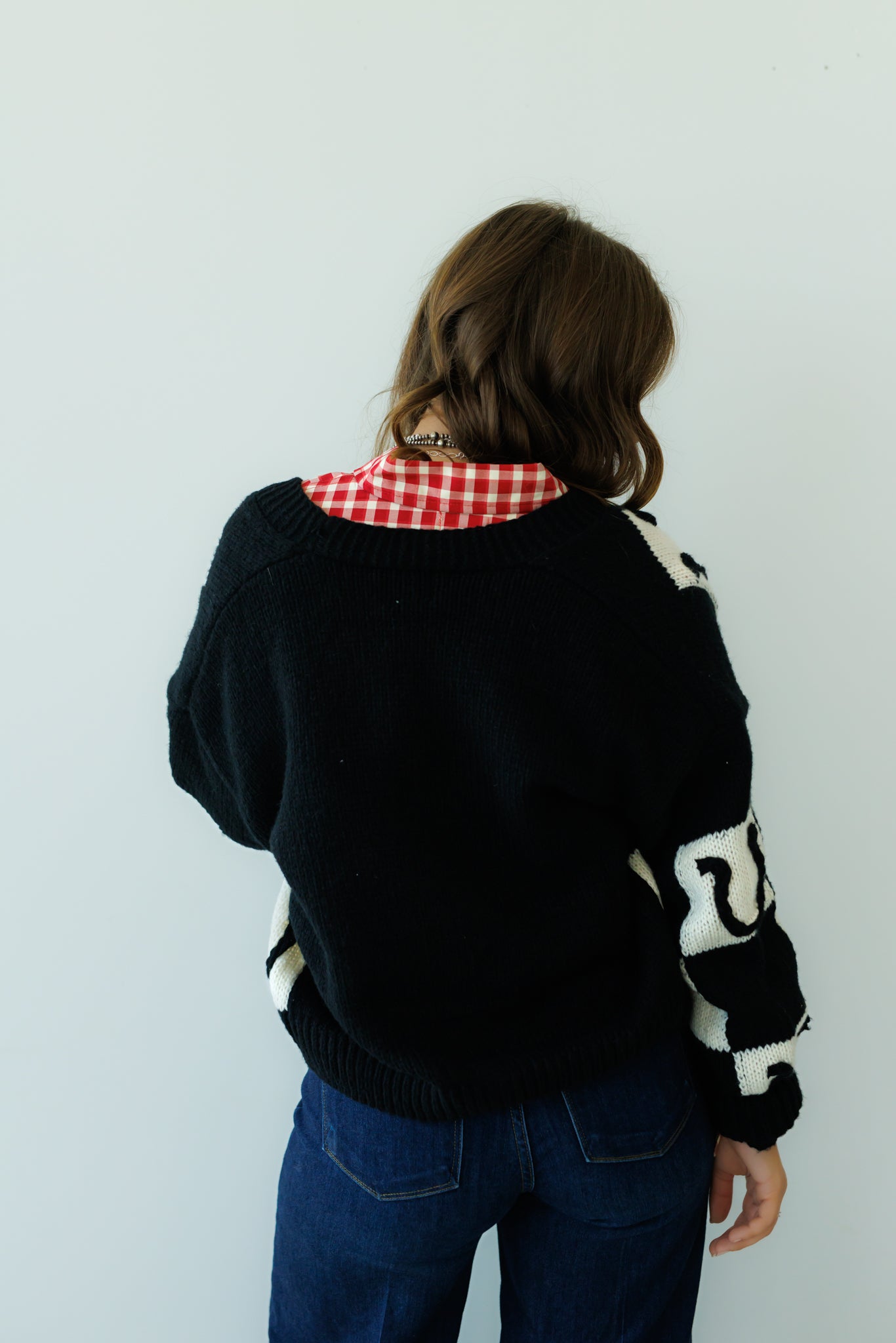Cardigan, Black Horseshoe HH2864 (Pack OF 7)