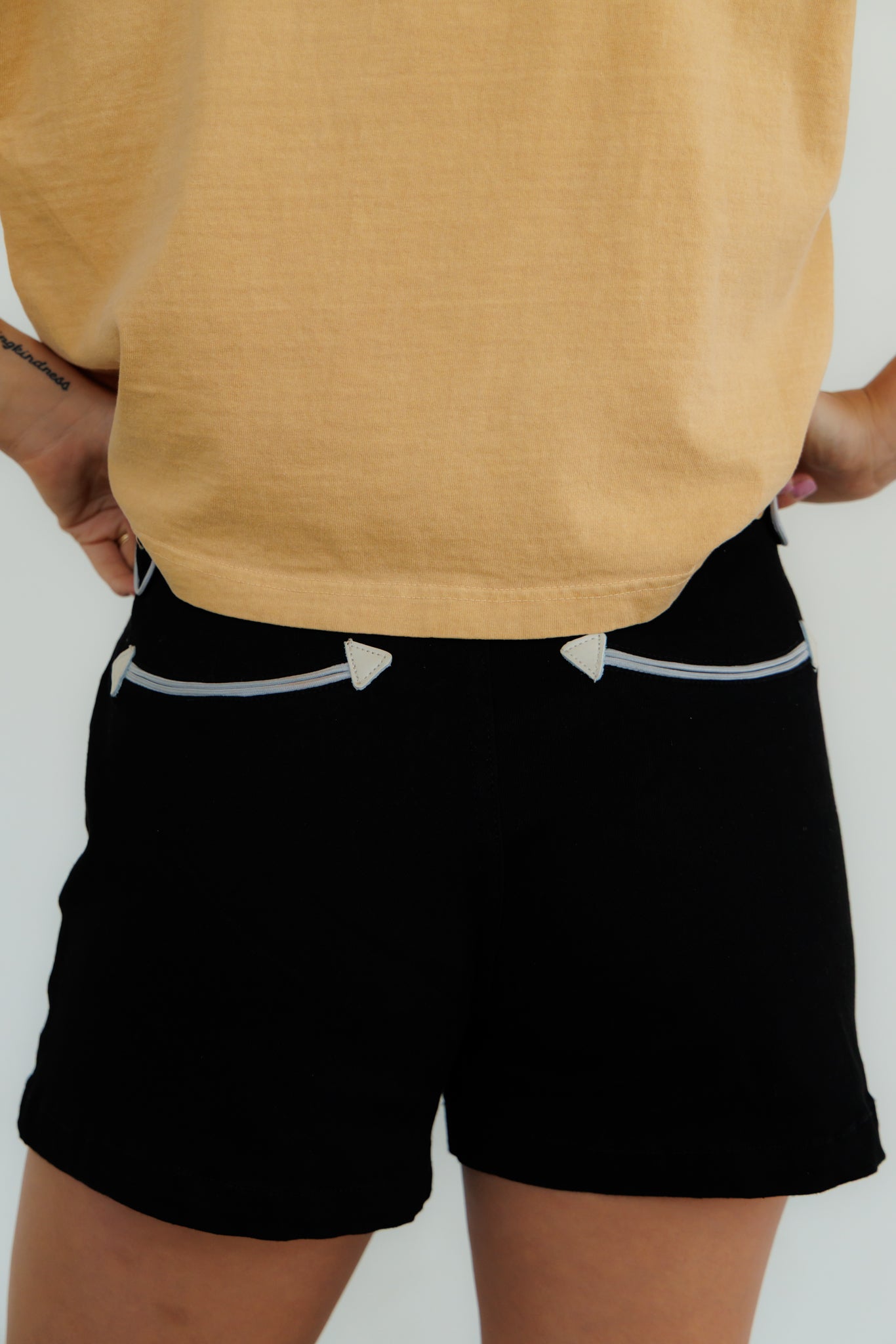Shorts, Black Smiley Stretch HH8400(Pack of 7)
