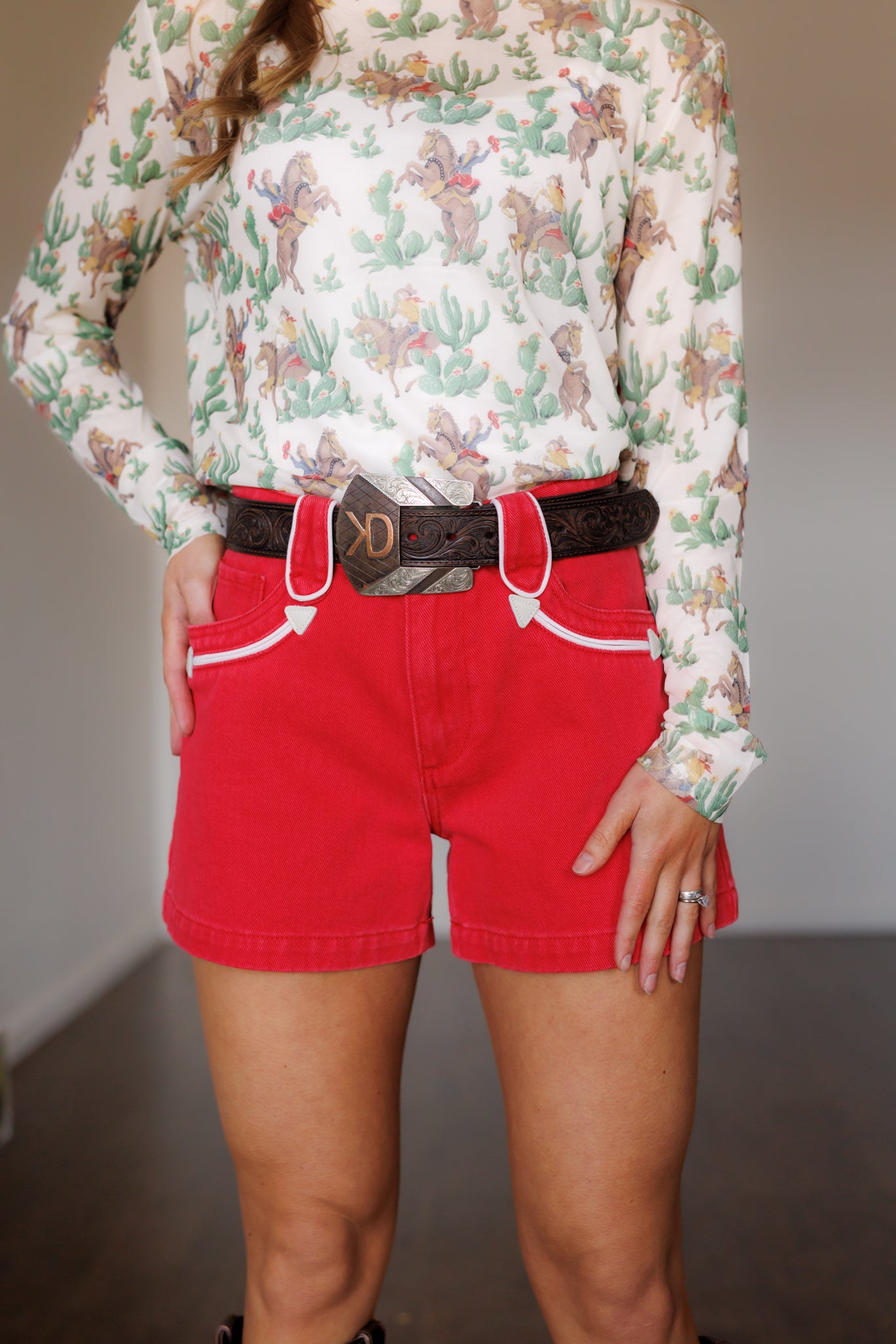 Shorts, Red Smiley Short HH8400(Pack of 7)