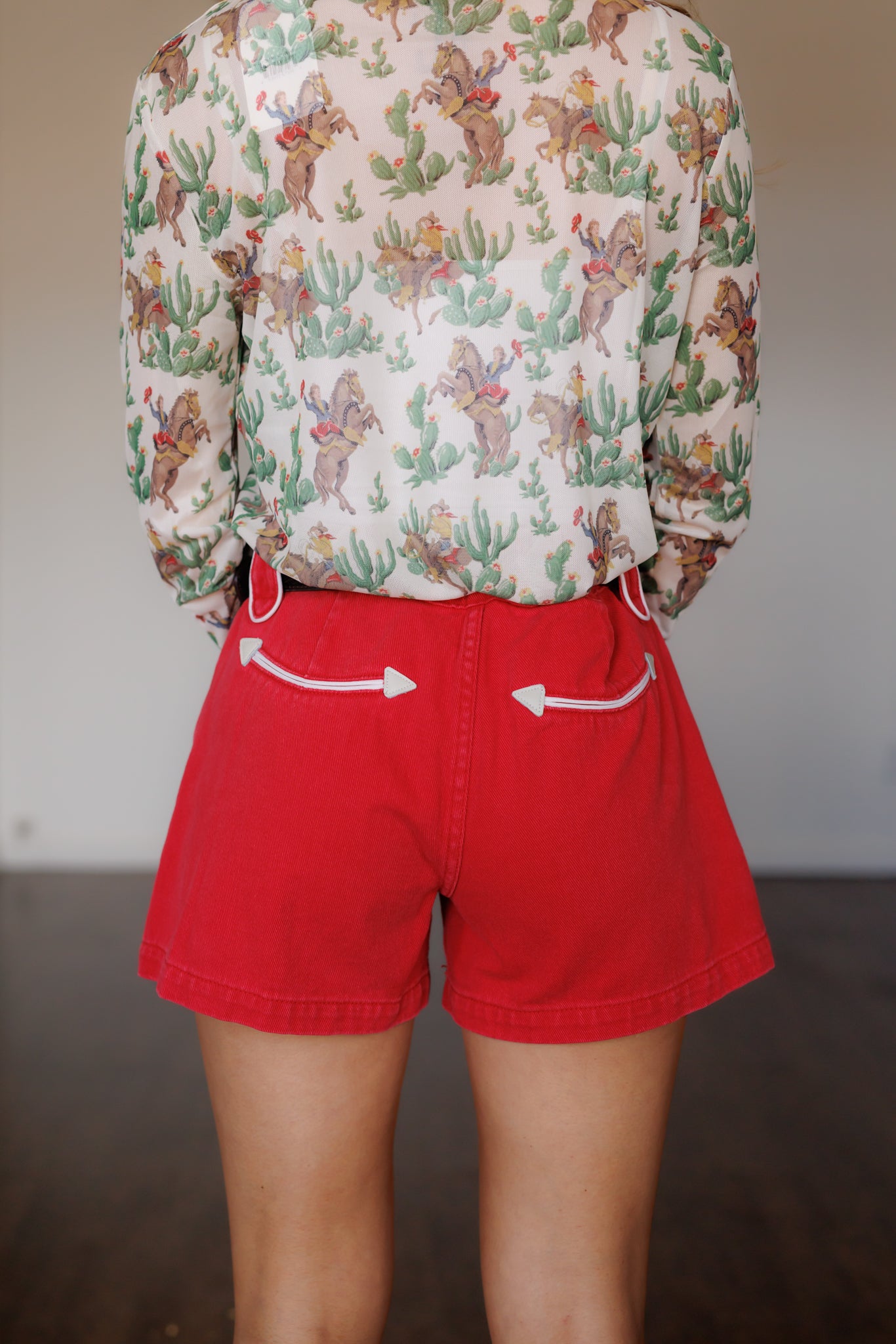 Shorts, Red Smiley Short HH8400(Pack of 7)