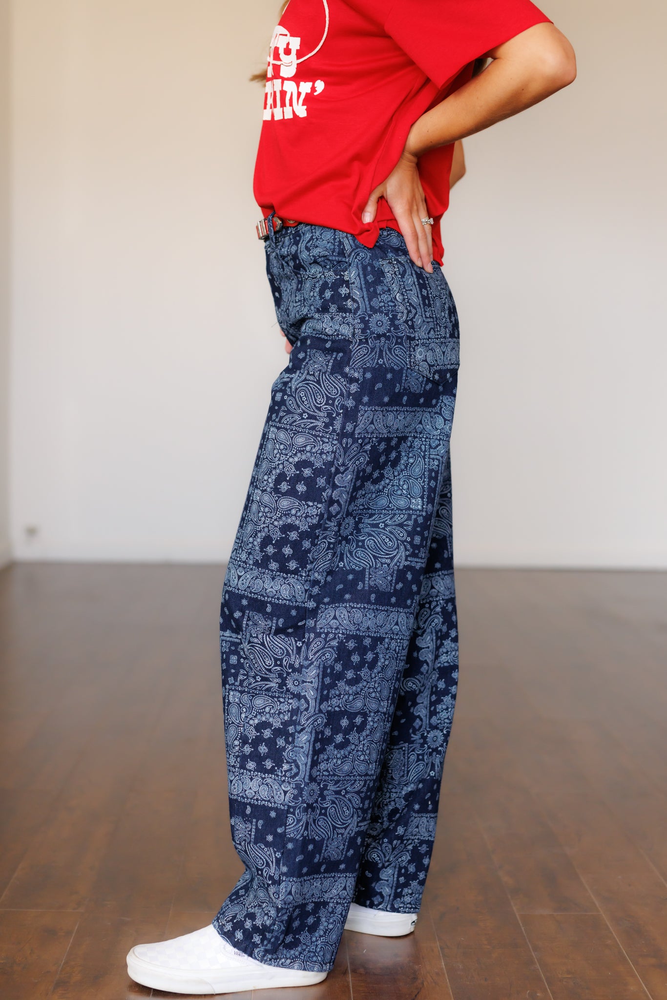 Pants, Navy Bandana Barrel HH8600 (Pack OF 7)