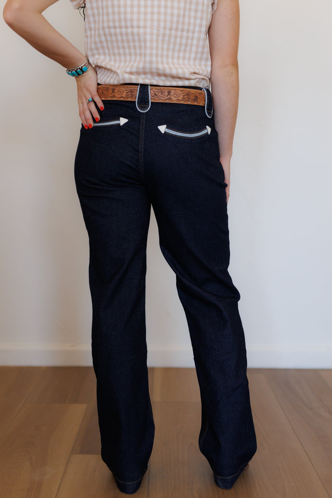 Pants, Denim Sparkly Smiley HH8800(PACK OF 7)