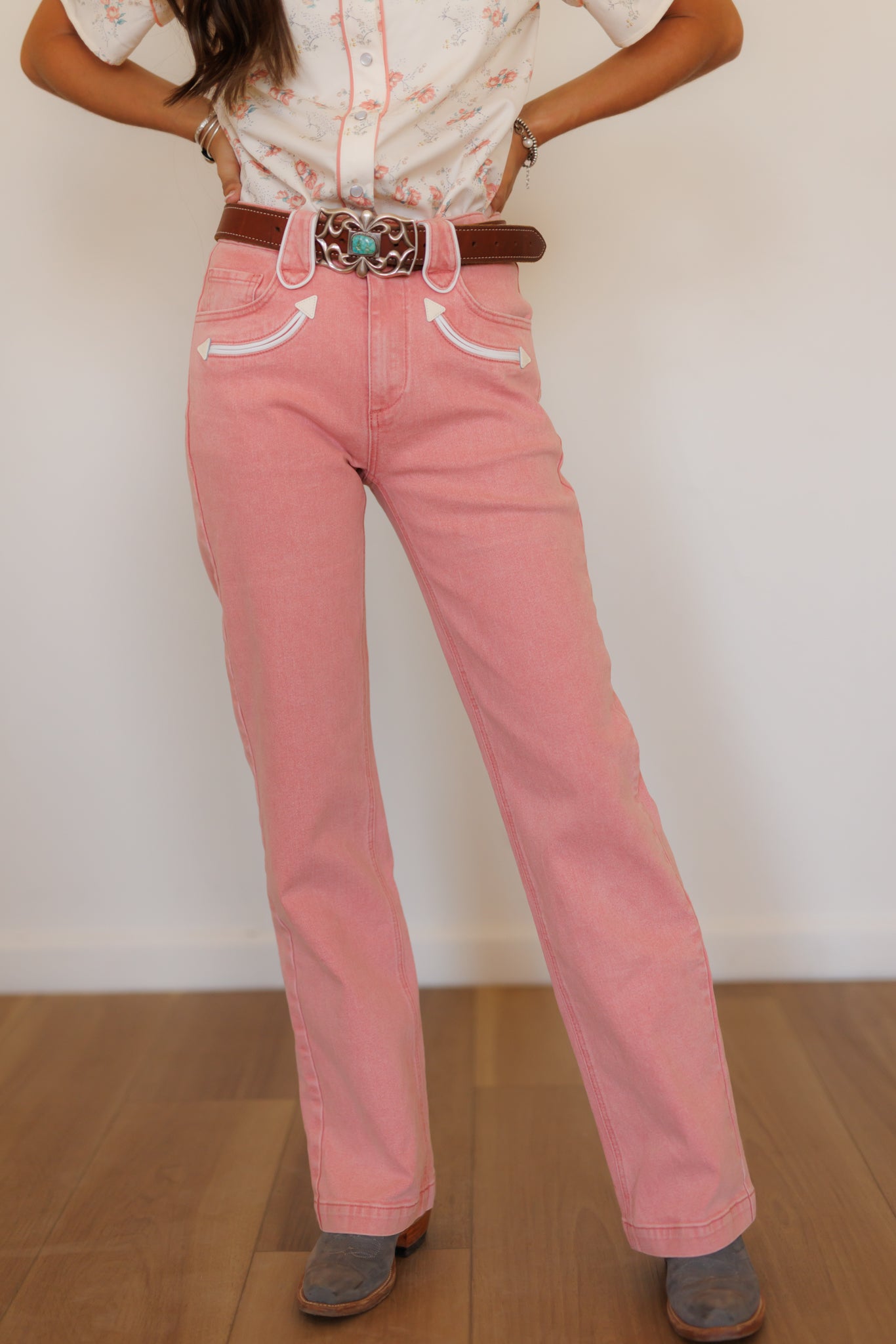 Pants, Peach Smiley Denim HH8800(PACK OF 7)