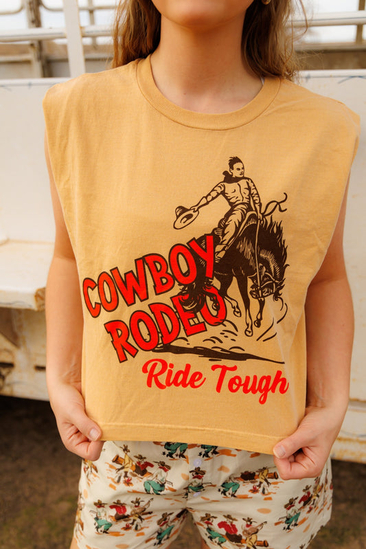 Tank, Cowboy Rodeo Mustard HH307 (Pack of 7)