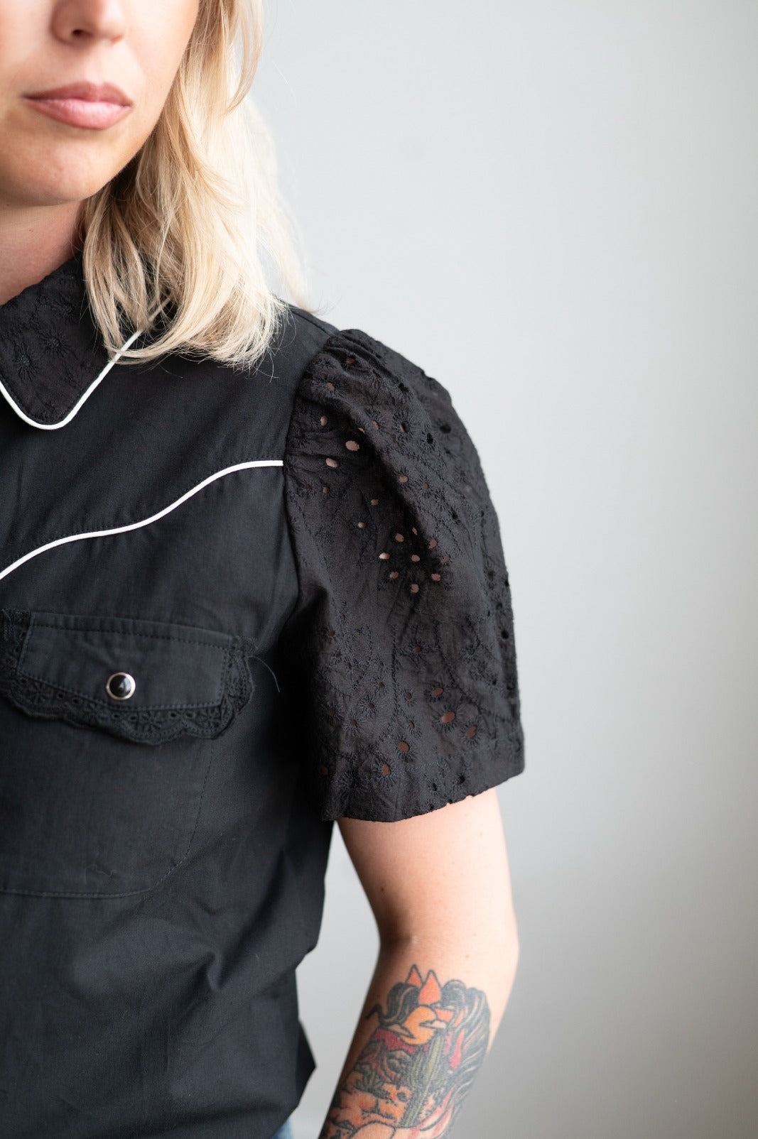 Pearl Snap, Eyelet Black SS Pearl Snap HH2704(Pack OF 7)