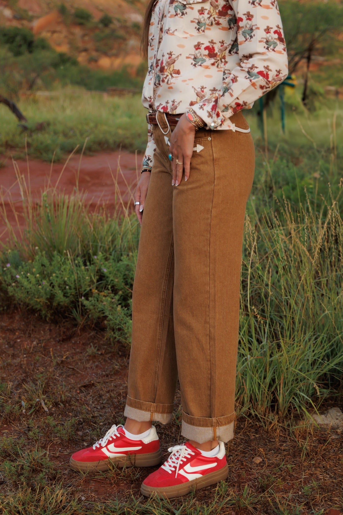 Pants, Tan Smiley Denim HH8800 (Pack of 7)