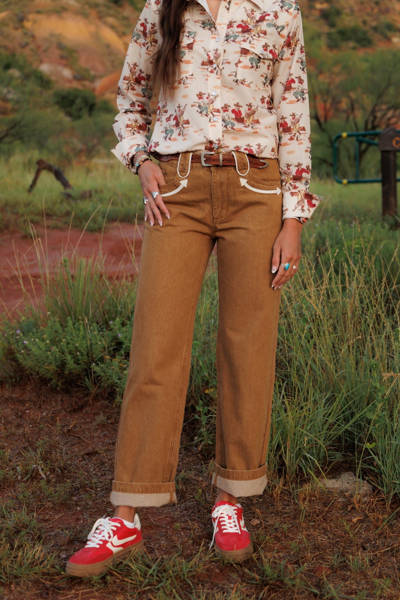 Pants, Tan Smiley Denim HH8800 (Pack of 7)