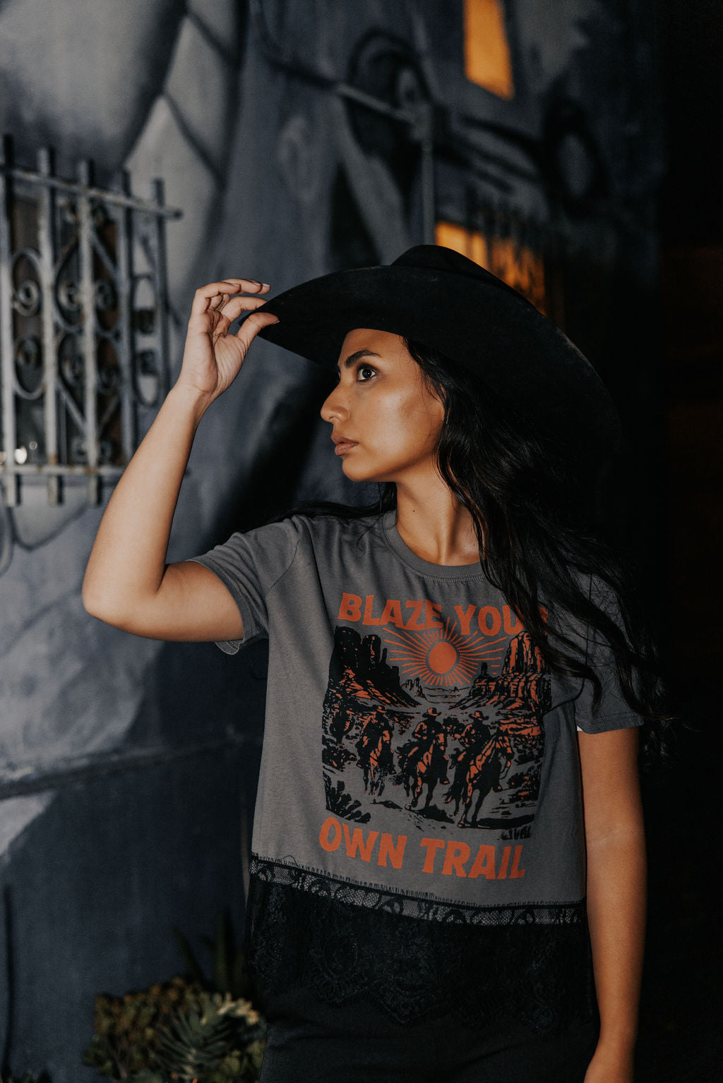 T-Shirts, Blaze Your Own Trial Blk Lace HH67 (Pack of 7)