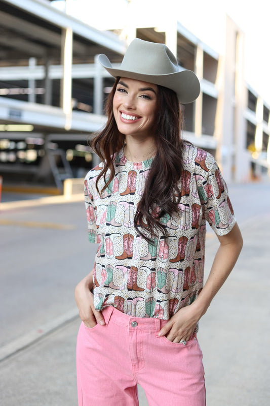 HH1501 BOOTS PRINTED TEE