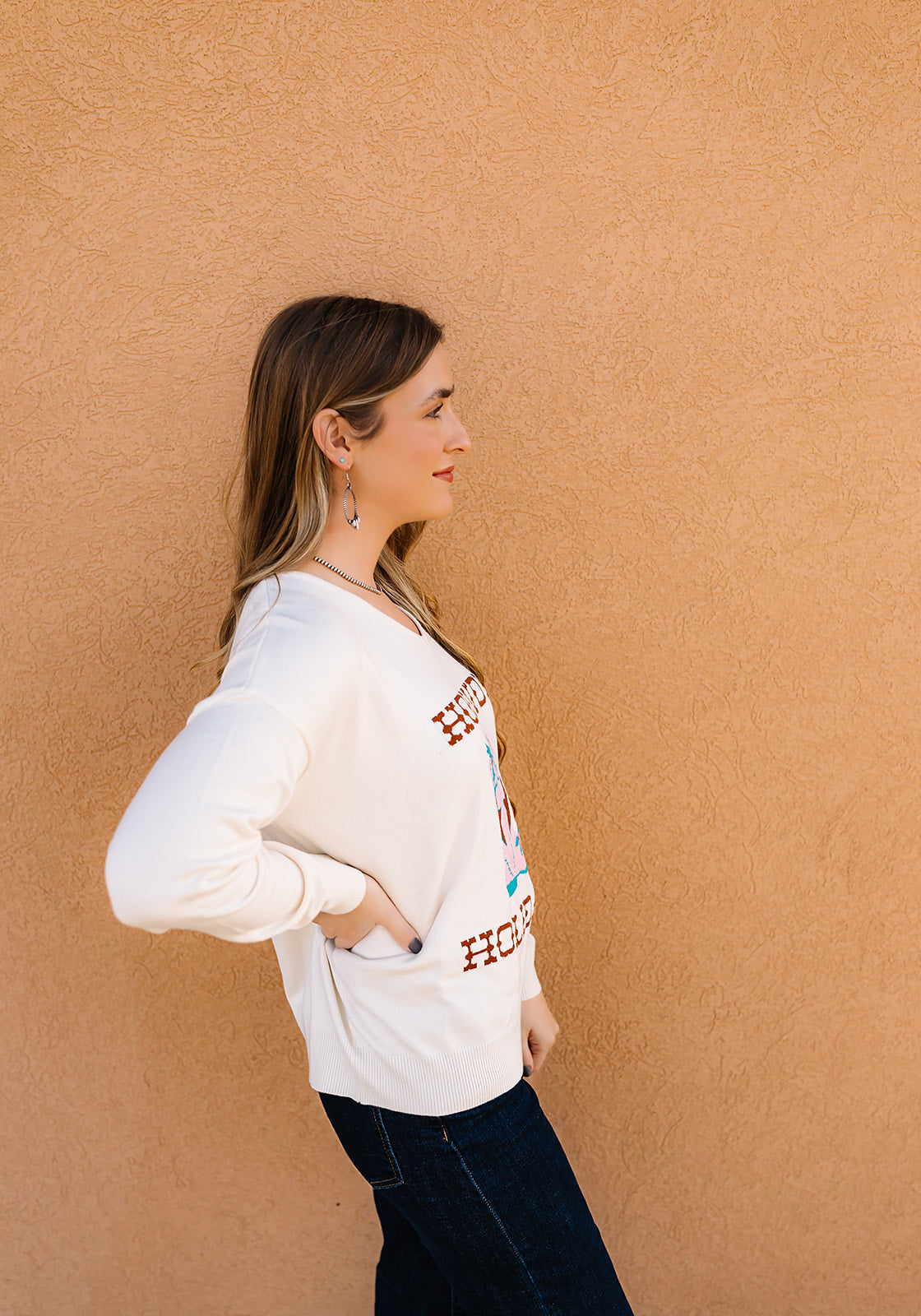 HH1503 HOWDY HOLIDAY SWEATER