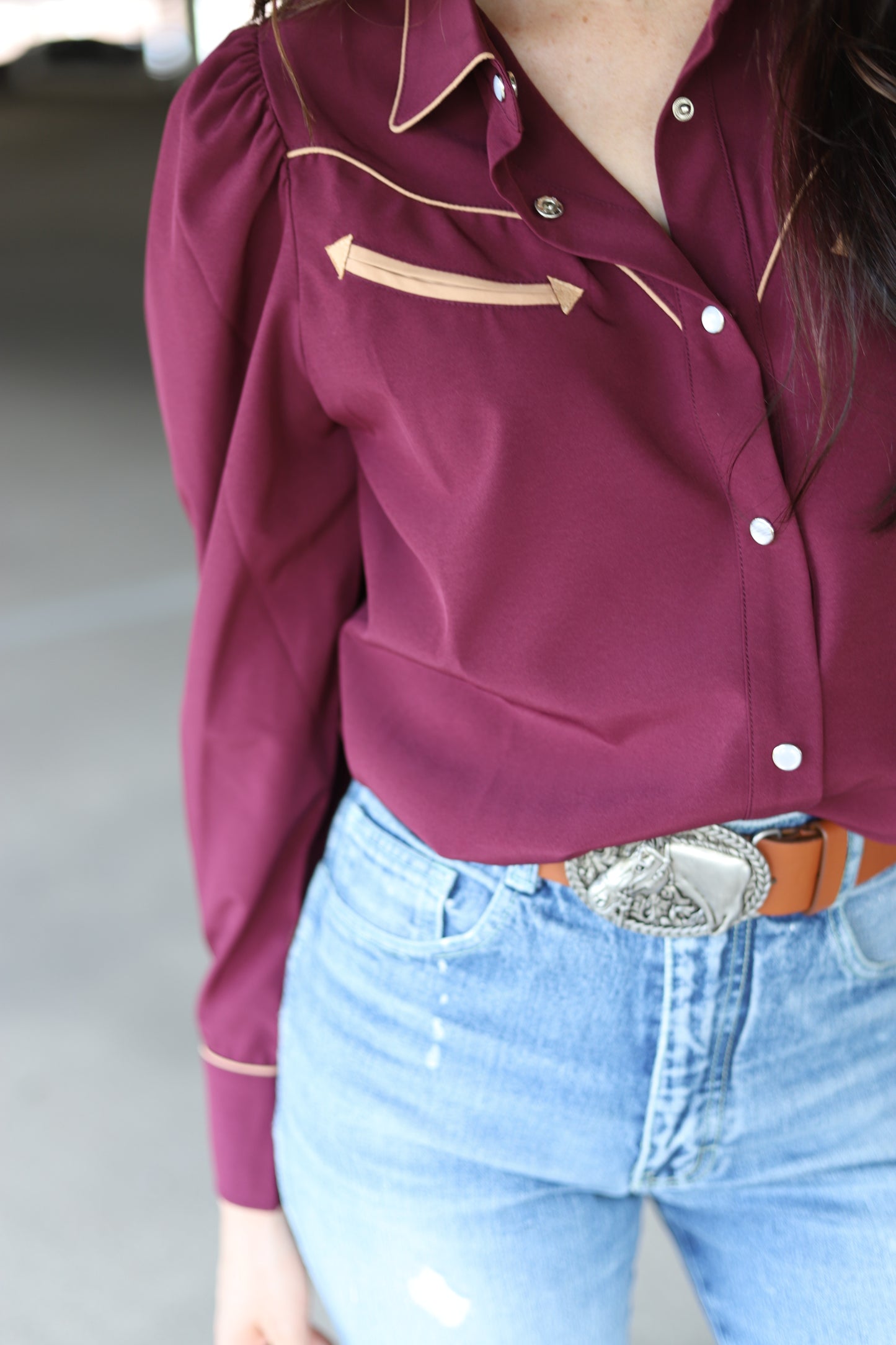 OPEN HH2708 PLUM/TAN 34.