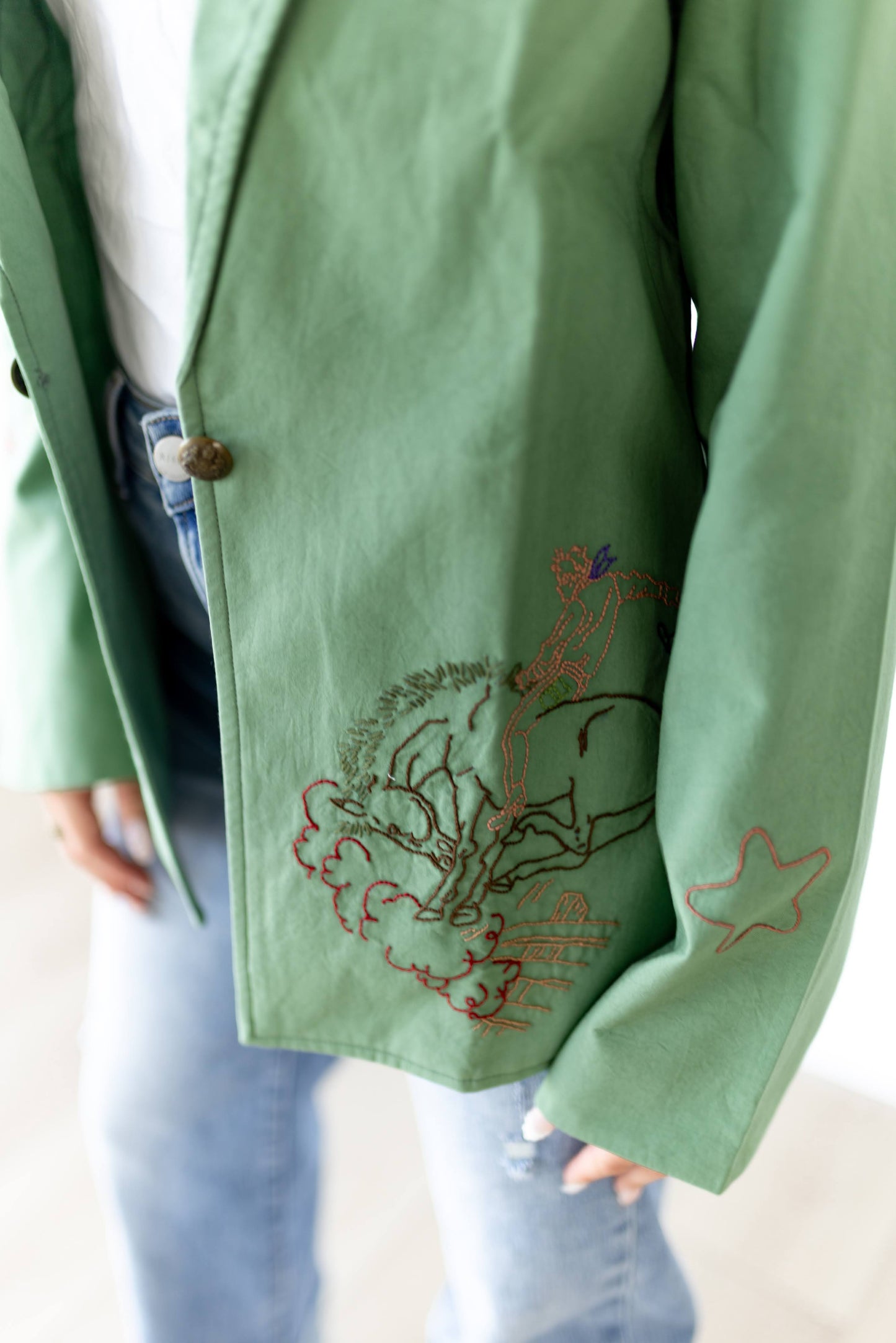 Jacket, Floral Bucking Horse HH4002 (Pack OF 7)