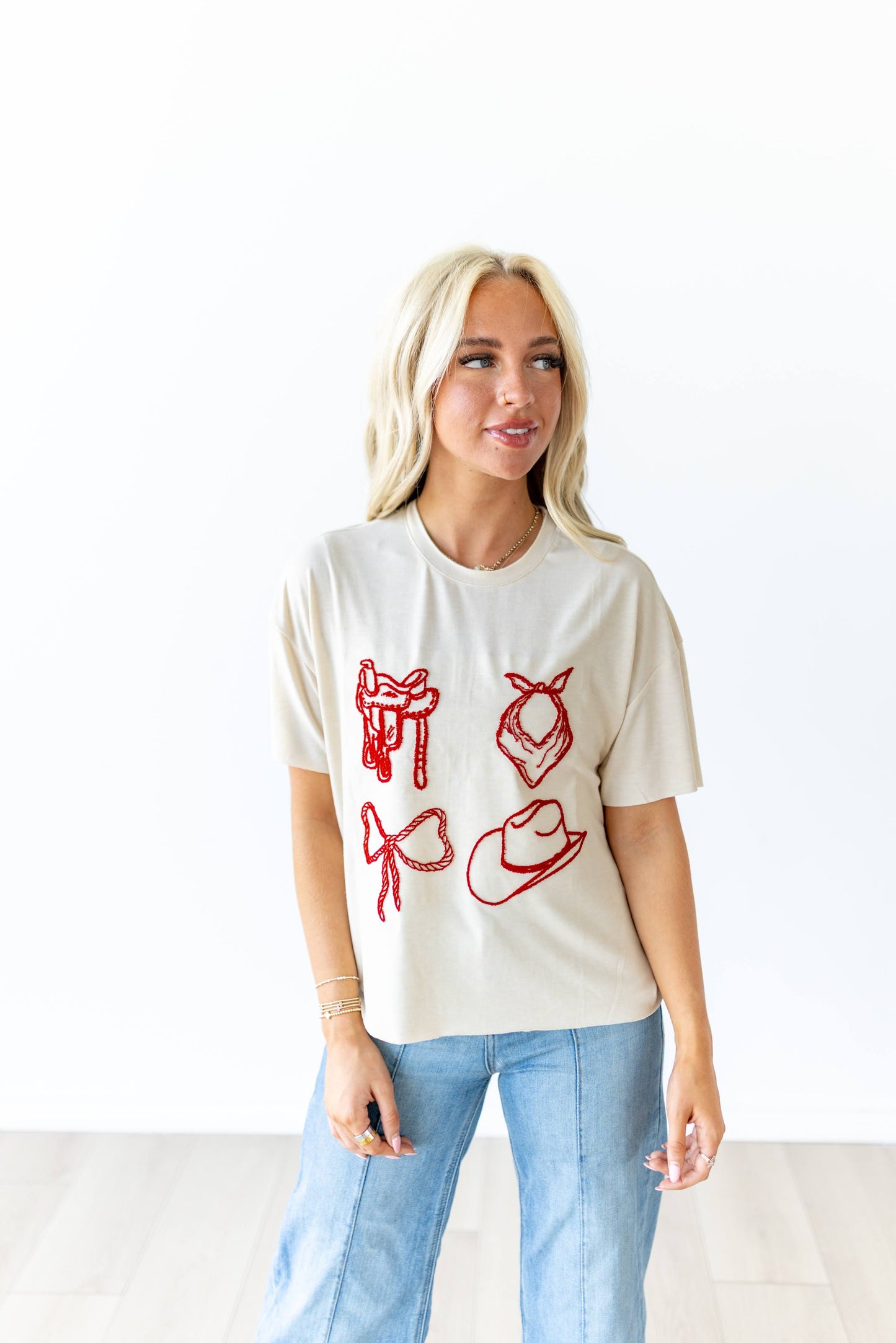 T-Shirt, Howdy Bow HH1412 (Pack of 7)