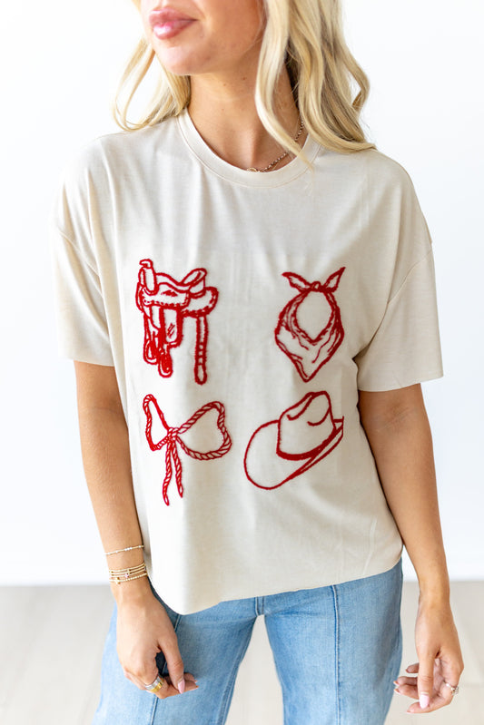 T-Shirt, Howdy Bow HH1412 (Pack of 7)