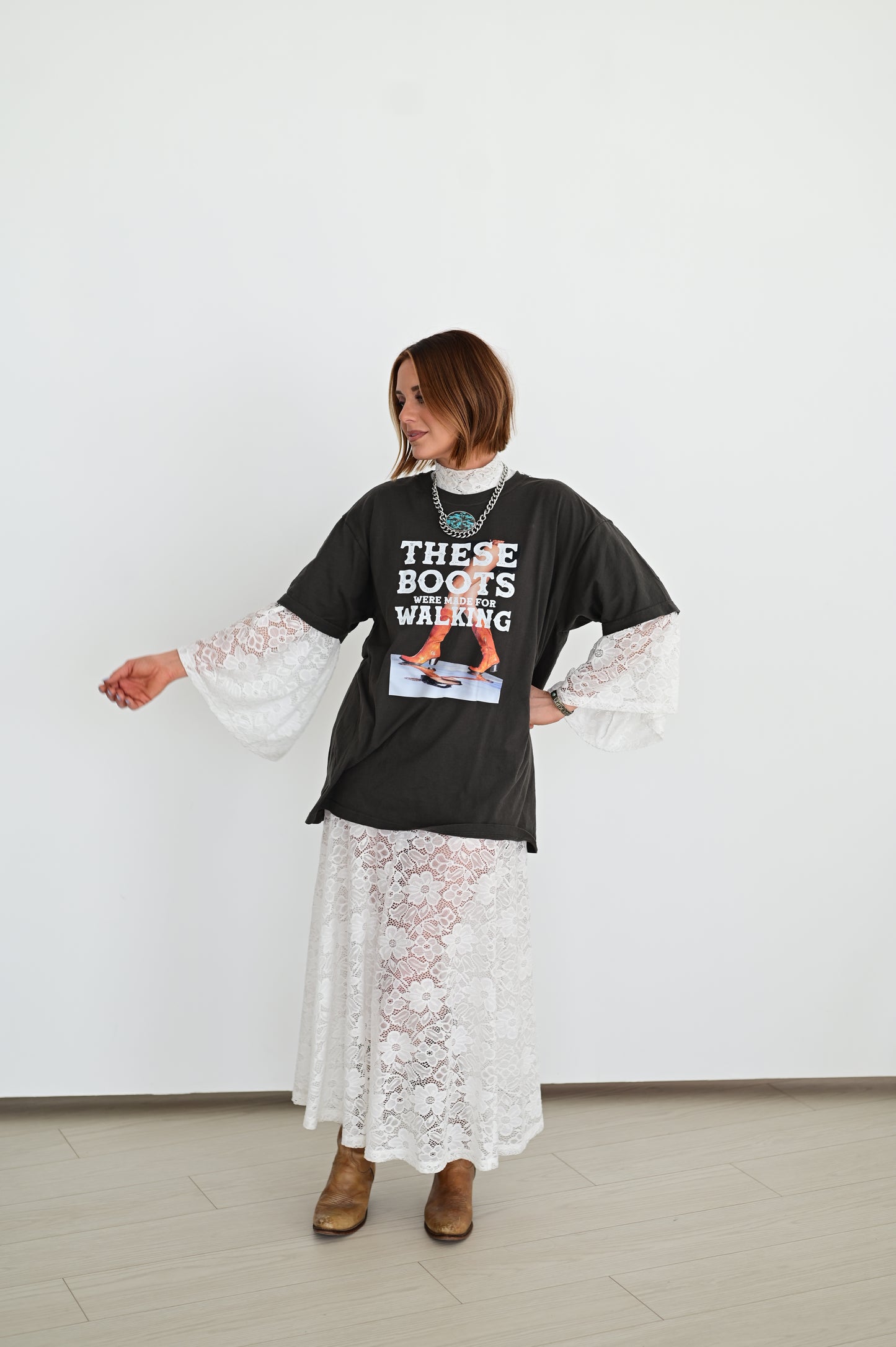 HH1717 THESE BOOTS WHERE MADE FOR WALKING