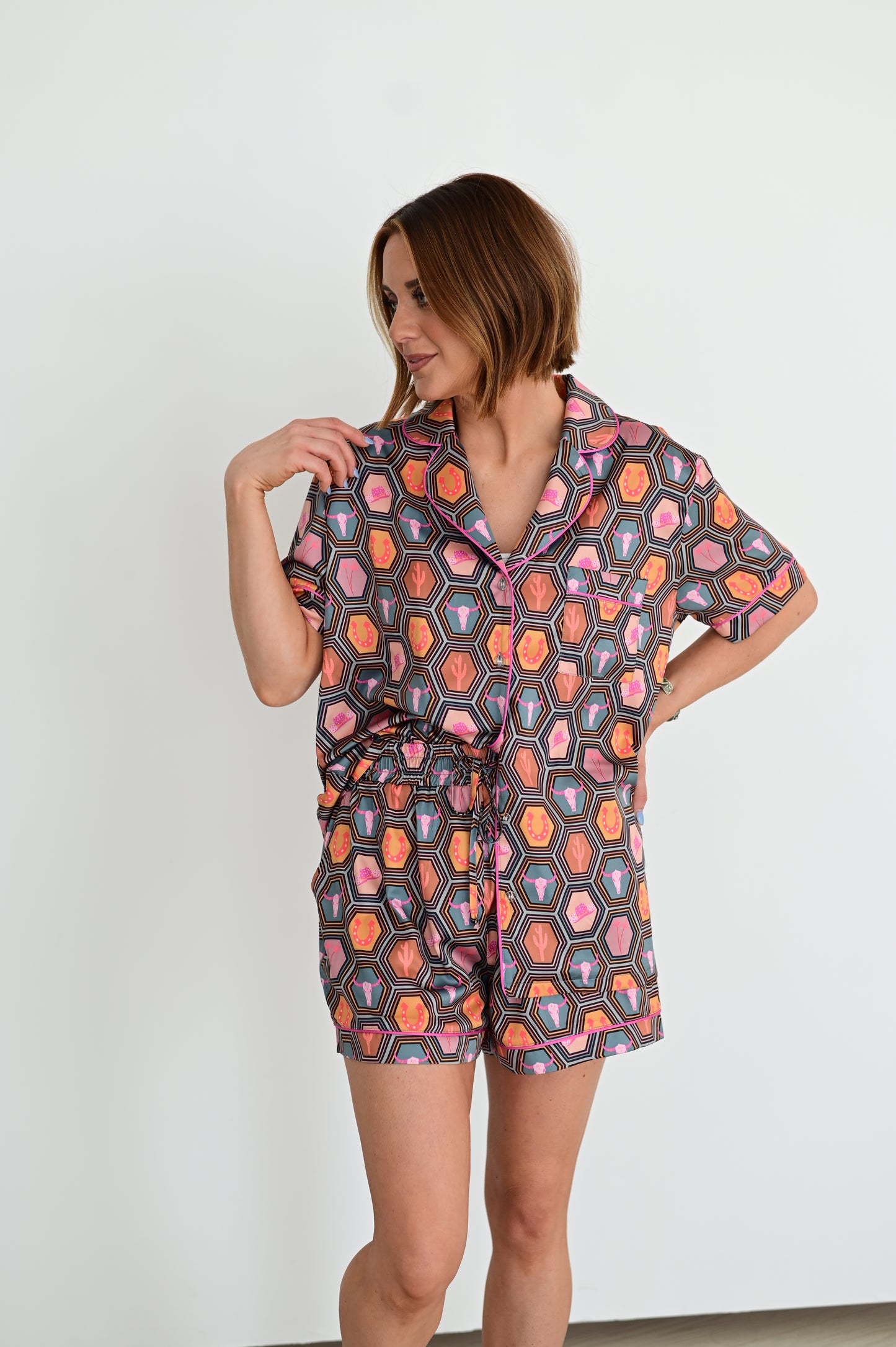 HH2307 CLASSY COWGIRL PAJAMAS