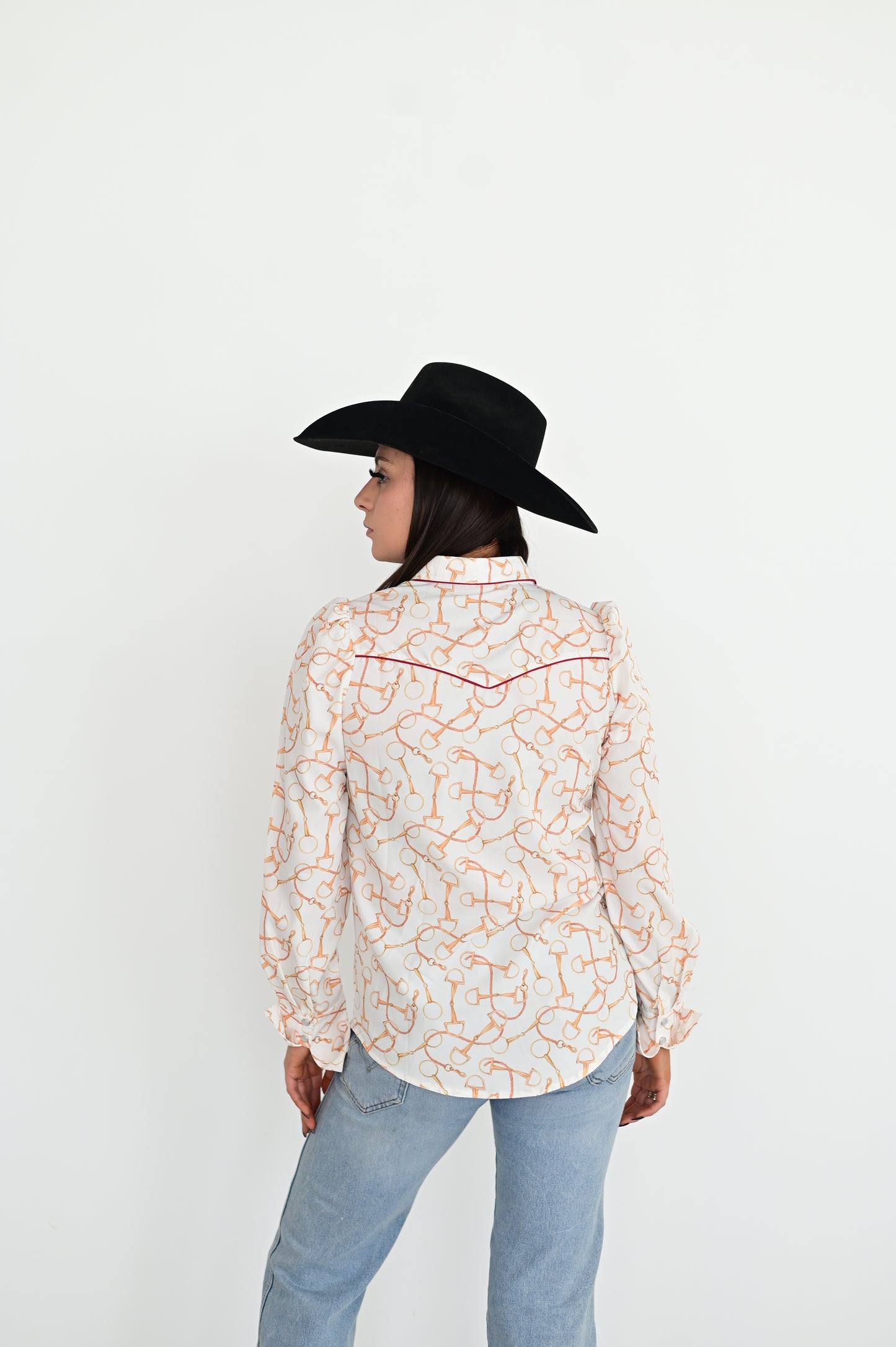 HH2708 EQUESTRIAN PEARL SNAP