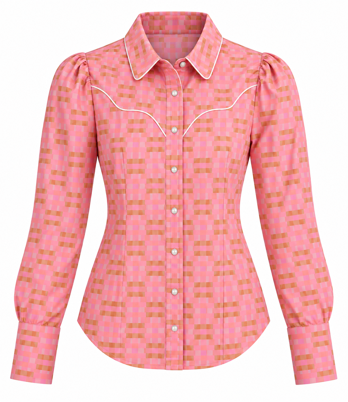 HH2750 Pink Brown Plaid Pack