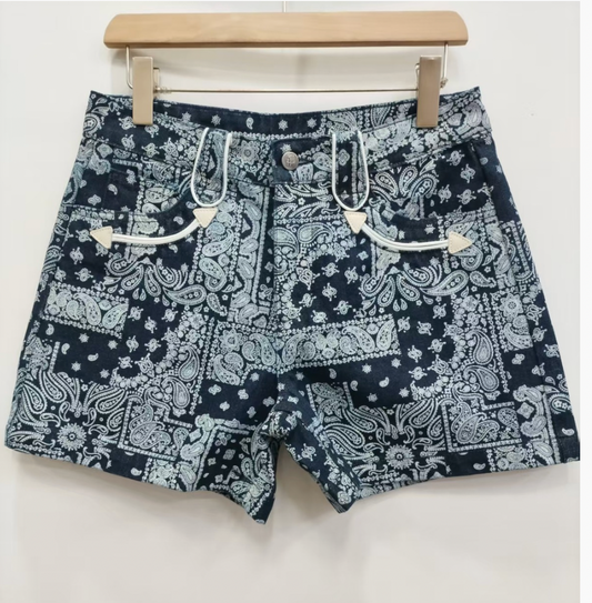 Shorts, Navy Bandana HH8400(Pack of 7)