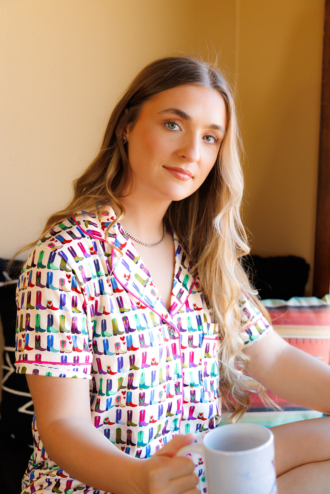 HH2305 SHORT SET PAJAMA - BOOTS