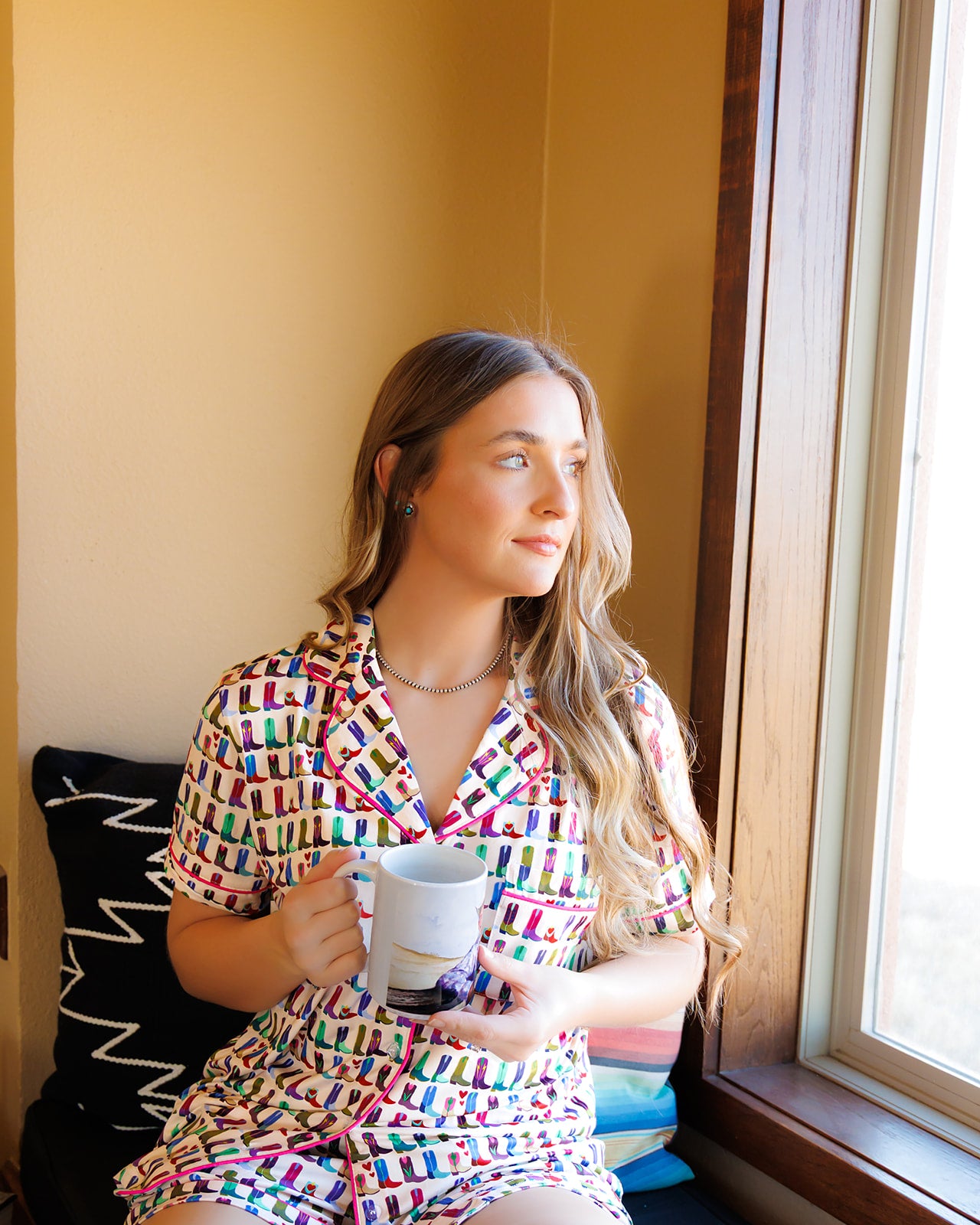 HH2305 SHORT SET PAJAMA - BOOTS